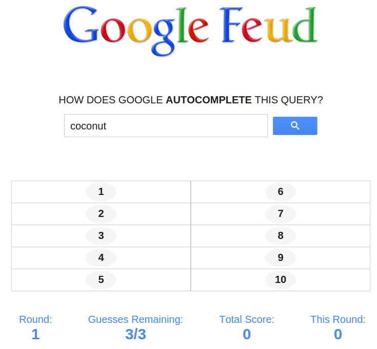 Google Feud